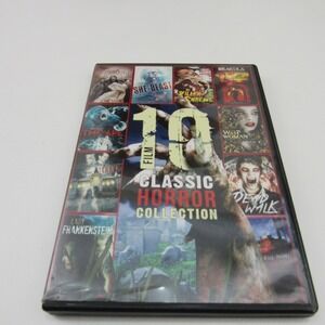 10 Film Classic Horror Collection‎ DVD Movie - Werewolf Dracula More